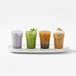 Milk Teas at Da Catch Fish & Chicken in Rockford, Illinois